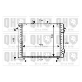 Acquista Radiatore motore da QUINTON HAZELL QER1343 a buon mercato per soli 176,57 €