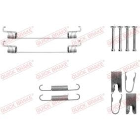Compre Kit de acessórios, maxilas do travão da QUICK BRAKE 105-0042 a um preço baixo por 9,62 €