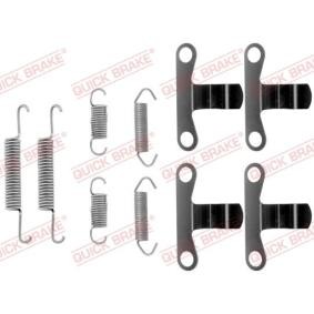 Comprar Juego de accesorios, zapatas de freno de estacionamiento de QUICK BRAKE 105-0506 a bajo precio de 13,43 €