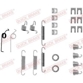 Comprar Juego de accesorios, zapatas de freno de QUICK BRAKE 105-0519 a bajo precio de 13,92 €