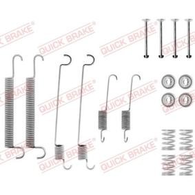 Comprar Juego de accesorios, zapatas de freno de QUICK BRAKE 105-0547 a bajo precio de 8,32 €