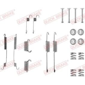 Comprar Juego de accesorios, zapatas de freno de QUICK BRAKE 105-0599 a bajo precio de 9,90 €