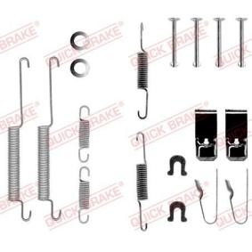 Comprar Juego de accesorios, zapatas de freno de QUICK BRAKE 105-0654 a bajo precio de 14,83 €