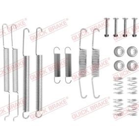Comprar Juego de accesorios, zapatas de freno de QUICK BRAKE 105-0681 a bajo precio de 10,50 €