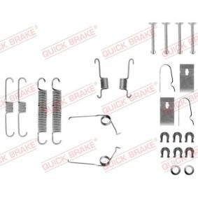 Comprar Juego de accesorios, zapatas de freno de QUICK BRAKE 105-0693 a bajo precio de 23,25 €