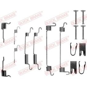 Comprar Juego de accesorios, zapatas de freno de QUICK BRAKE 105-0764 a bajo precio de 9,02 €