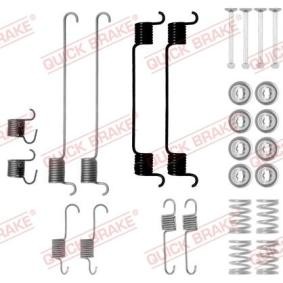 Compre Kit de acessórios, maxilas do travão da QUICK BRAKE 105-0802 a um preço baixo por 10,77 €