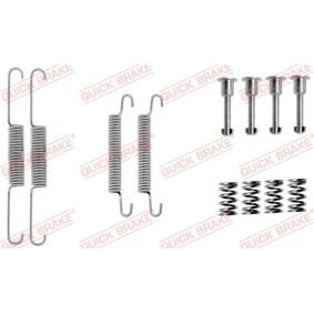 Comprar Juego de accesorios, zapatas de freno de estacionamiento de QUICK BRAKE 105-0826 a bajo precio de 6,41 €