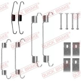 Comprar Juego de accesorios, zapatas de freno de QUICK BRAKE 105-0833 a bajo precio de 5,00 €