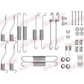Comprar Juego de accesorios, zapatas de freno de QUICK BRAKE 105-0852 a bajo precio de 41,93 €