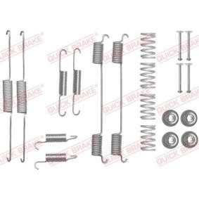 Comprar Juego de accesorios, zapatas de freno de QUICK BRAKE 105-0861 a bajo precio de 5,34 €