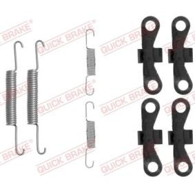 Comprar Juego de accesorios, zapatas de freno de estacionamiento de QUICK BRAKE 105-0869 a bajo precio de 9,47 €