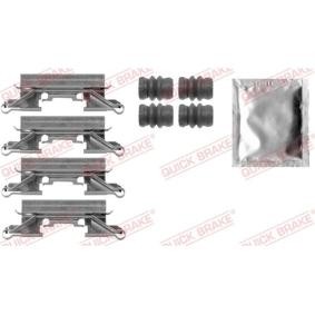 Compre Kit de acessórios, pastilhas de travão da QUICK BRAKE 109-0002 a um preço baixo por 12,18 €
