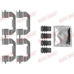 Compre Kit de acessórios, pastilhas de travão da QUICK BRAKE 109-0011 a um preço baixo por 9,61 €