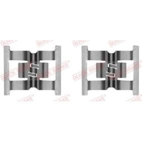 Compre Kit de acessórios, pastilhas de travão da QUICK BRAKE 109-0031 a um preço baixo por 7,46 €