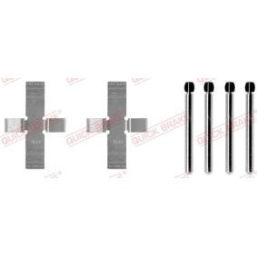 Compre Kit de acessórios, pastilhas de travão da QUICK BRAKE 109-0902 a um preço baixo por 6,96 €