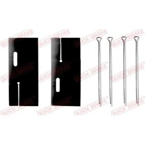 Compre Kit de acessórios, pastilhas de travão da QUICK BRAKE 109-0908 a um preço baixo por 10,62 €