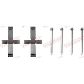 Compre Kit de acessórios, pastilhas de travão da QUICK BRAKE 109-0911 a um preço baixo por 5,51 €
