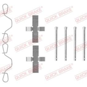 Compre Kit de acessórios, pastilhas de travão da QUICK BRAKE 109-0982 a um preço baixo por 8,60 €