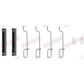 Compre Kit de acessórios, pastilhas de travão da QUICK BRAKE 109-0992 a um preço baixo por 4,61 €