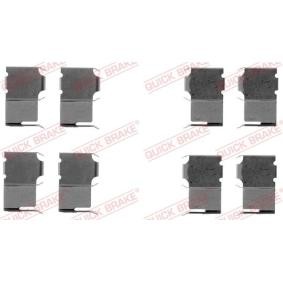 Compre Kit de acessórios, pastilhas de travão da QUICK BRAKE 109-1063 a um preço baixo por 6,61 €