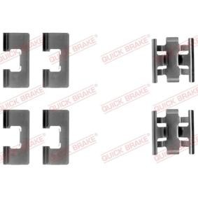 Compre Kit de acessórios, pastilhas de travão da QUICK BRAKE 109-1091 a um preço baixo por 7,26 €