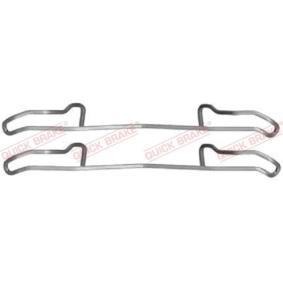Compre Kit de acessórios, pastilhas de travão da QUICK BRAKE 109-1100 a um preço baixo por 5,27 €