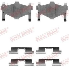 Compre Kit de acessórios, pastilhas de travão da QUICK BRAKE 109-1136 a um preço baixo por 7,64 €