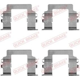 Compre Kit de acessórios, pastilhas de travão da QUICK BRAKE 109-1161 a um preço baixo por 6,83 €