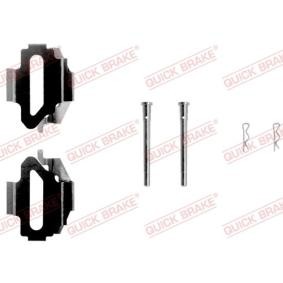 Compre Kit de acessórios, pastilhas de travão da QUICK BRAKE 109-1168 a um preço baixo por 9,52 €