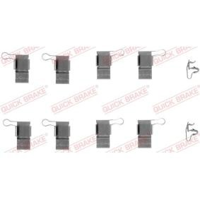 Compre Kit de acessórios, pastilhas de travão da QUICK BRAKE 109-1193 a um preço baixo por 25,02 €