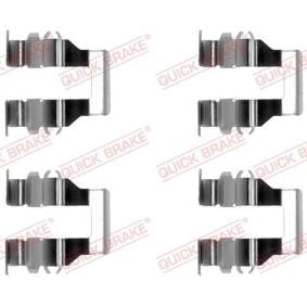 Compre Kit de acessórios, pastilhas de travão da QUICK BRAKE 109-1199 a um preço baixo por 8,18 €