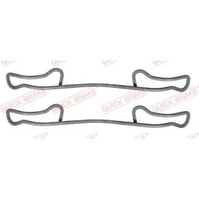 Compre Kit de acessórios, pastilhas de travão da QUICK BRAKE 109-1200 a um preço baixo por 5,05 €
