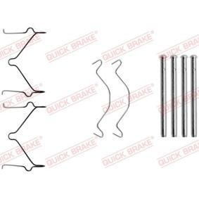 Compre Kit de acessórios, pastilhas de travão da QUICK BRAKE 109-1209 a um preço baixo por 5,49 €