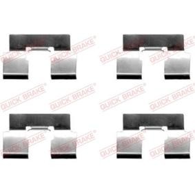 Compre Kit de acessórios, pastilhas de travão da QUICK BRAKE 109-1214 a um preço baixo por 9,28 €