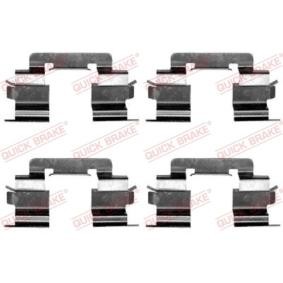 Compre Kit de acessórios, pastilhas de travão da QUICK BRAKE 109-1216 a um preço baixo por 9,78 €