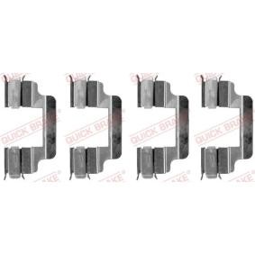 Compre Kit de acessórios, pastilhas de travão da QUICK BRAKE 109-1230 a um preço baixo por 6,00 €