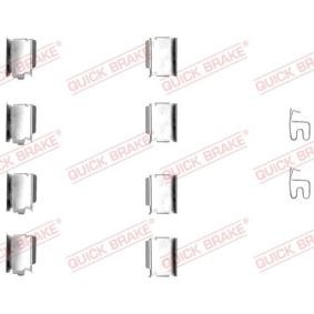 Compre Kit de acessórios, pastilhas de travão da QUICK BRAKE 109-1246 a um preço baixo por 5,07 €