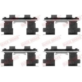 Compre Kit de acessórios, pastilhas de travão da QUICK BRAKE 109-1253 a um preço baixo por 8,92 €