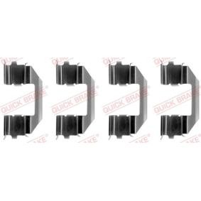Compre Kit de acessórios, pastilhas de travão da QUICK BRAKE 109-1258 a um preço baixo por 10,67 €