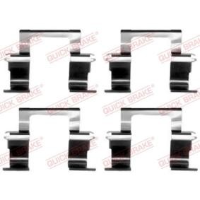 Compre Kit de acessórios, pastilhas de travão da QUICK BRAKE 109-1274 a um preço baixo por 8,70 €
