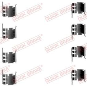 Compre Kit de acessórios, pastilhas de travão da QUICK BRAKE 109-1286 a um preço baixo por 9,06 €