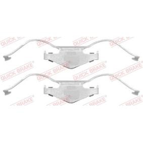 Compre Kit de acessórios, pastilhas de travão da QUICK BRAKE 109-1297 a um preço baixo por 10,10 €
