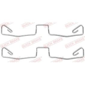 Compre Kit de acessórios, pastilhas de travão da QUICK BRAKE 109-1633 a um preço baixo por 5,41 €