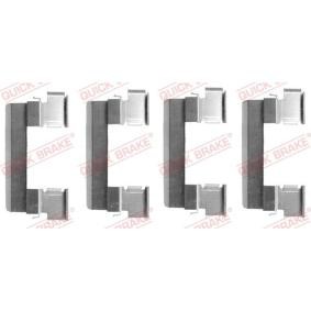 Compre Kit de acessórios, pastilhas de travão da QUICK BRAKE 109-1655 a um preço baixo por 8,52 €