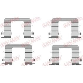 Compre Kit de acessórios, pastilhas de travão da QUICK BRAKE 109-1696 a um preço baixo por 8,62 €