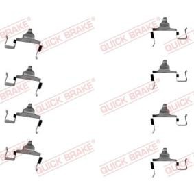 Compre Kit de acessórios, pastilhas de travão da QUICK BRAKE 109-1697 a um preço baixo por 12,59 €