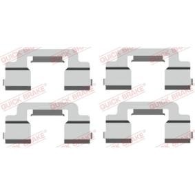 Compre Kit de acessórios, pastilhas de travão da QUICK BRAKE 109-1703 a um preço baixo por 10,43 €