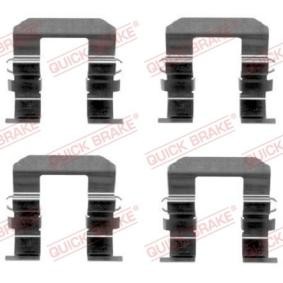 Compre Kit de acessórios, pastilhas de travão da QUICK BRAKE 109-1704 a um preço baixo por 4,90 €