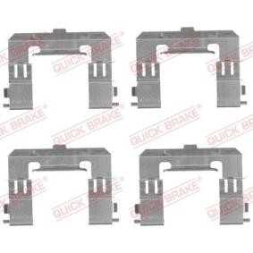 Compre Kit de acessórios, pastilhas de travão da QUICK BRAKE 109-1715 a um preço baixo por 9,70 €